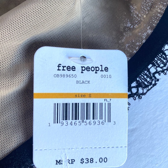 Intimately Free People Black Camila Bralette - S - Picture 4 of 6